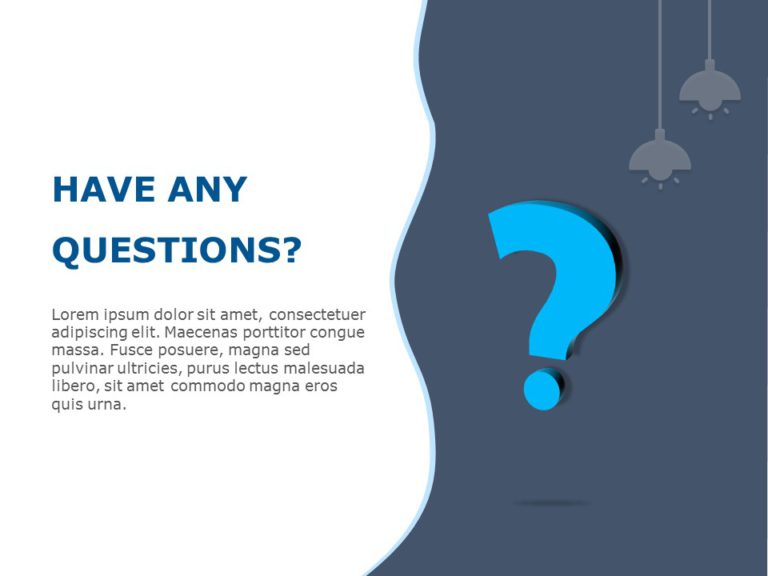 Any Questions 01 PowerPoint Template & Google Slides Theme