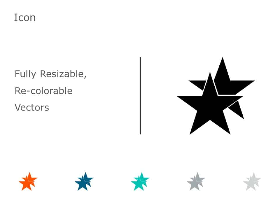 Star Icon 03 PowerPoint Template