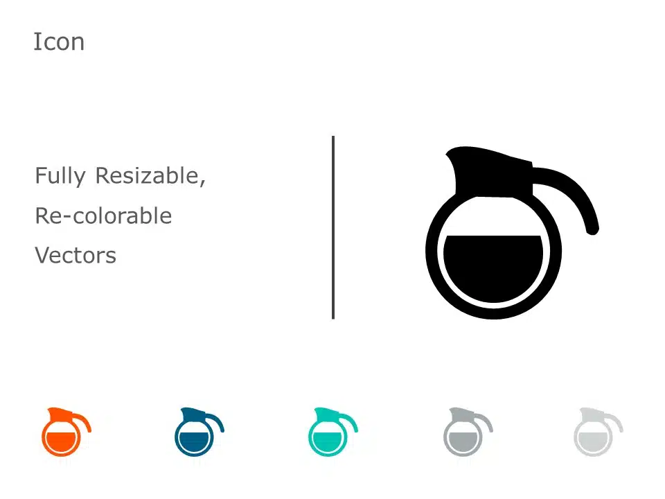 Cafe Icon 02 PowerPoint Template & Google Slides Theme