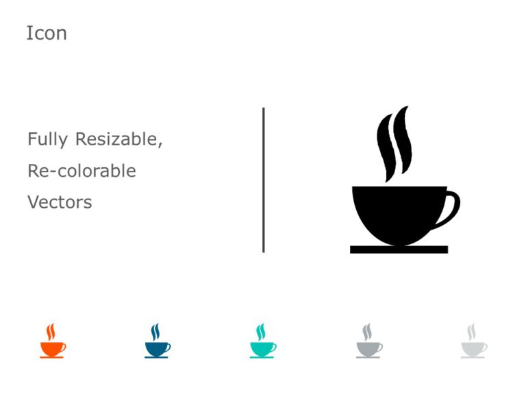 Cafe Icon 08 PowerPoint Template & Google Slides Theme