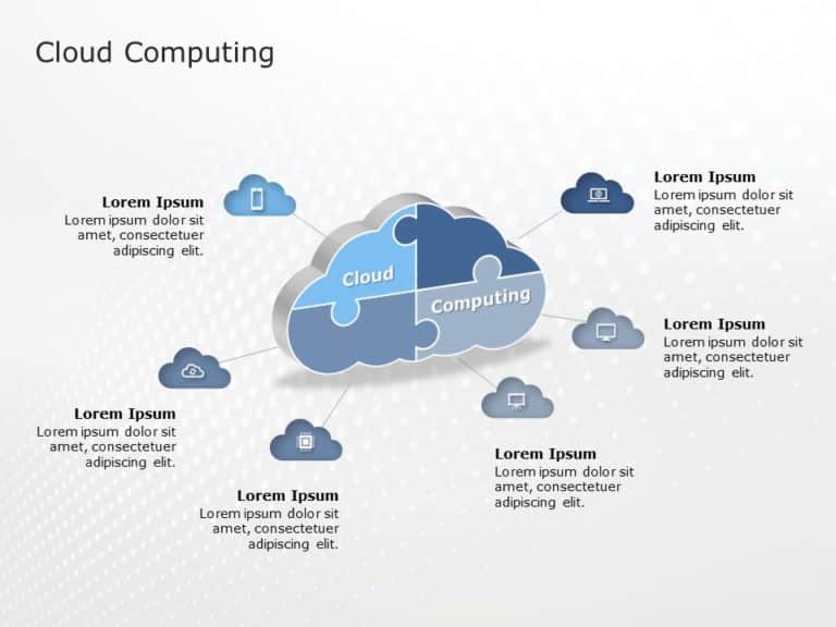 Cloud Computing 01 PowerPoint Template & Google Slides Theme