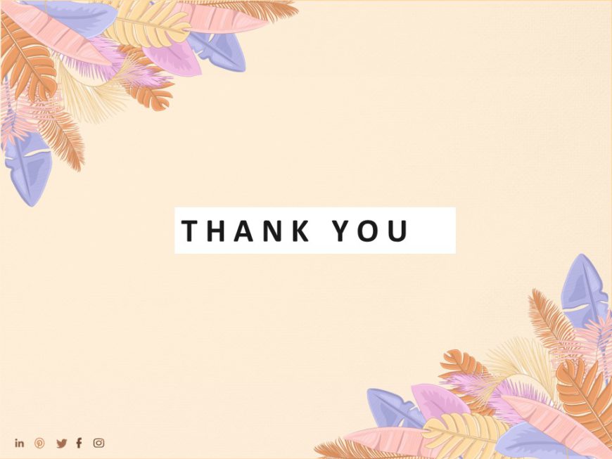 Thank You Slide 26 PowerPoint Template SlideUpLift