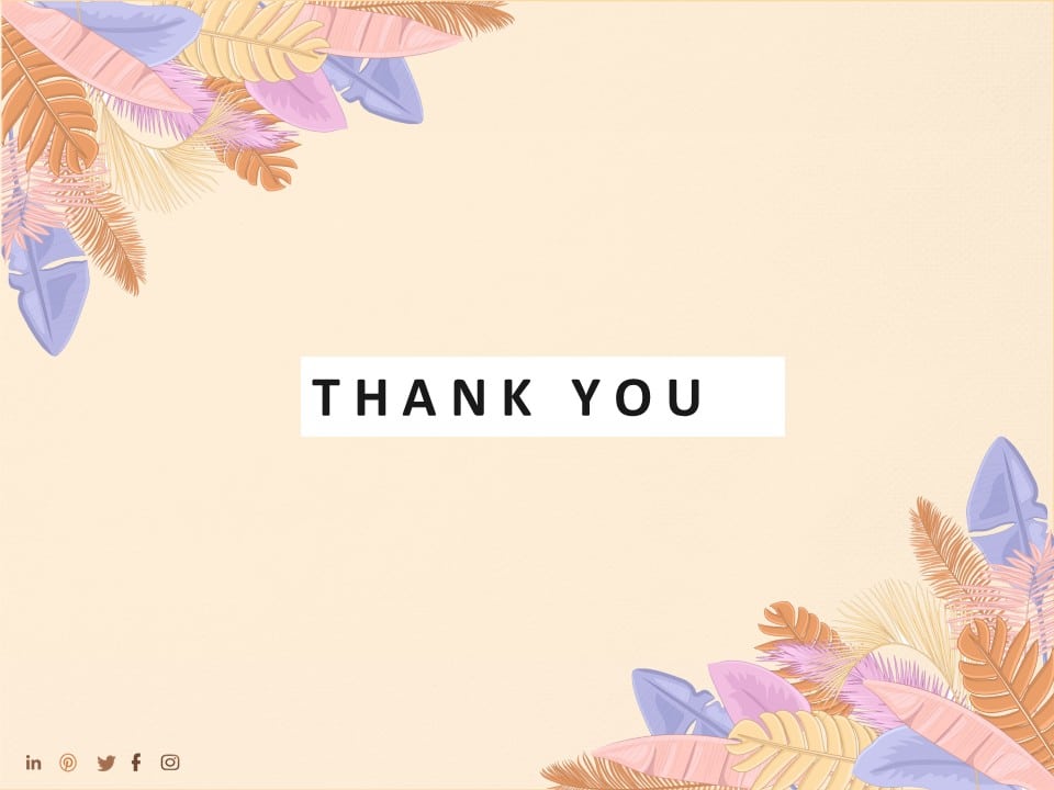Thank You Slide 26 PowerPoint Template