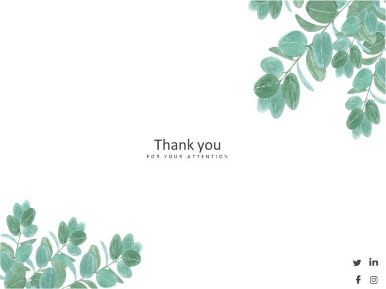 Thank You Slide 25 PowerPoint Template & Google Slides Theme