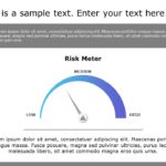 Risk Meter 04 PowerPoint Template & Google Slides Theme