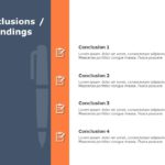 CONCLUSION Icon 05 PowerPoint Template