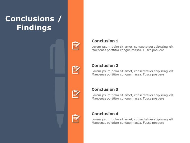 Conclusion Slide 05 PowerPoint Template & Google Slides Theme