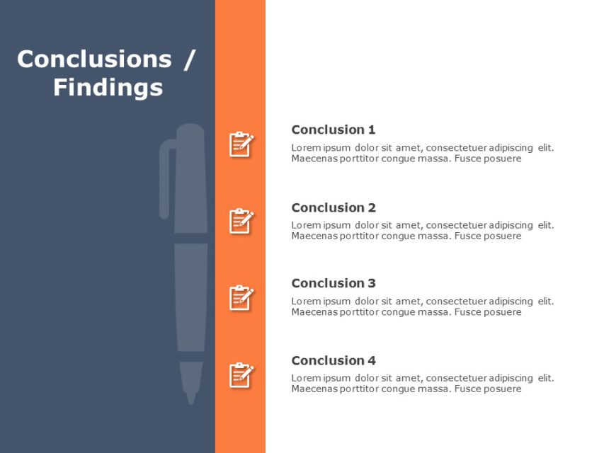 Conclusion Template Powerpoint