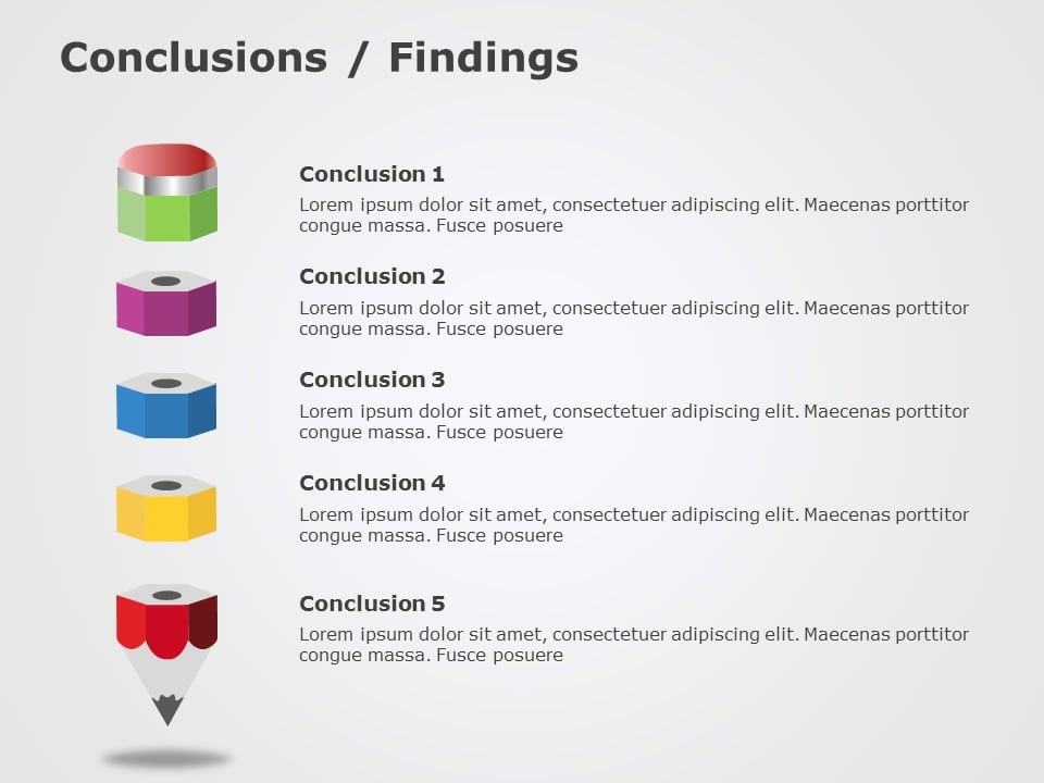Conclusion Slide 06 PowerPoint Template