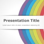 Rainbow Presentation Title 01 PowerPoint Template