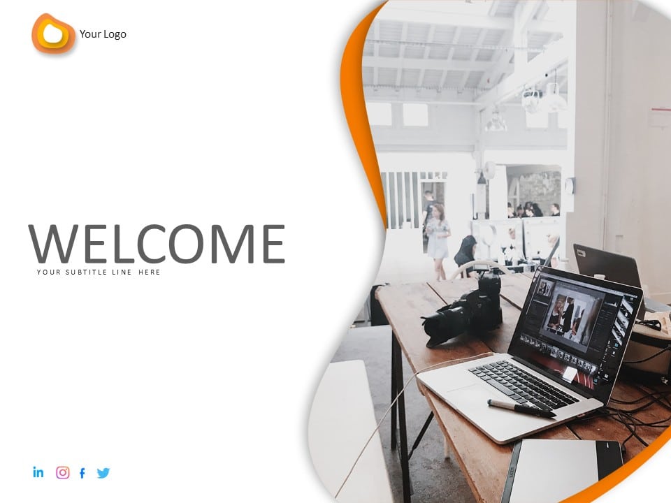 Welcome Slide 11 PowerPoint Template