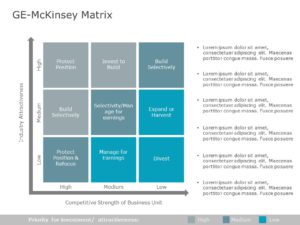 Ge Mckinsey Matrix 03 Powerpoint Template 