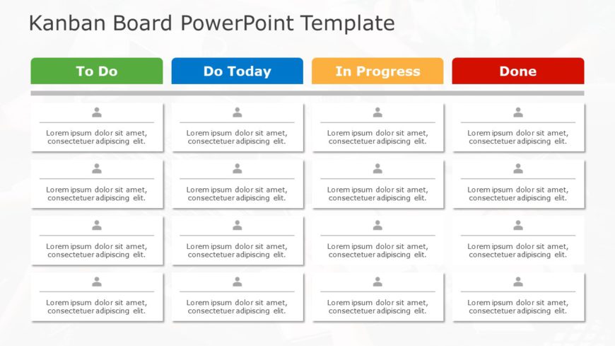 Kanban Board 02 PowerPoint Template