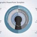 Keyhole Infographic 05 PowerPoint Template & Google Slides Theme