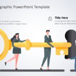 Keyhole Infographic 06 PowerPoint Template & Google Slides Theme