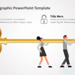 Keyhole Infographic 08 PowerPoint Template & Google Slides Theme