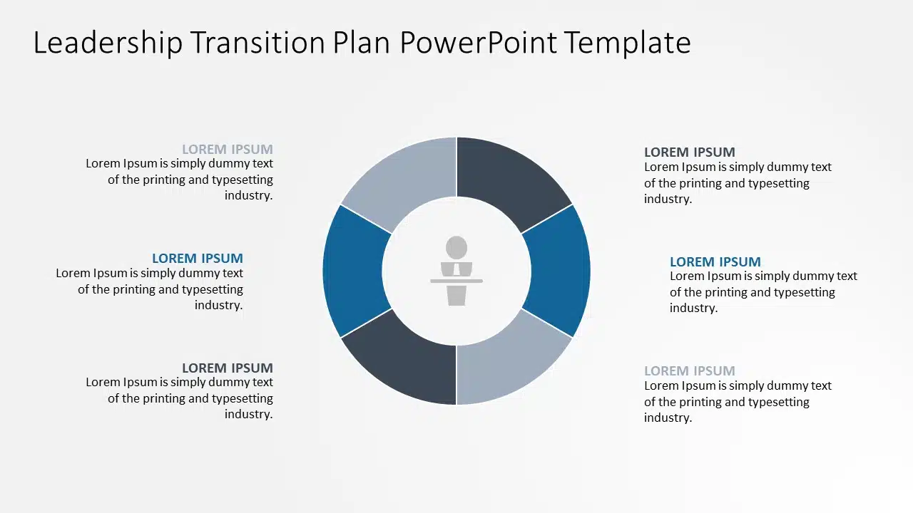 Leadership Transition Plan 01 PowerPoint Template & Google Slides Theme