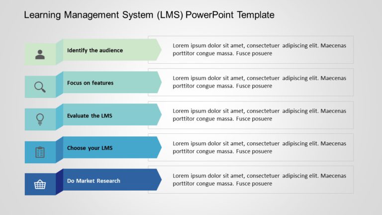 Learning Management System (LMS) 03 PowerPoint Template & Google Slides Theme