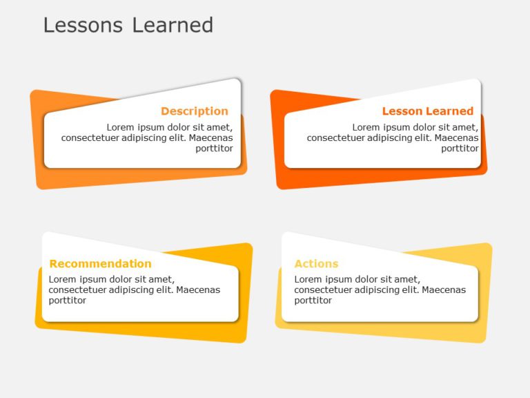 Lessons Learned 06 PowerPoint Template