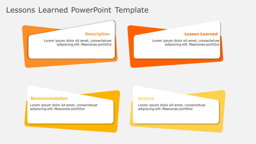 Lessons Learned 06 PowerPoint Template