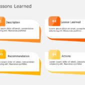 Lessons Learned 08 | Lessons Learned Templates | SlideUpLift