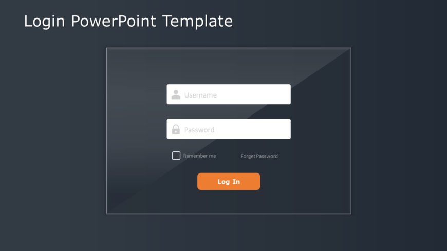 Log In 02 PowerPoint Template