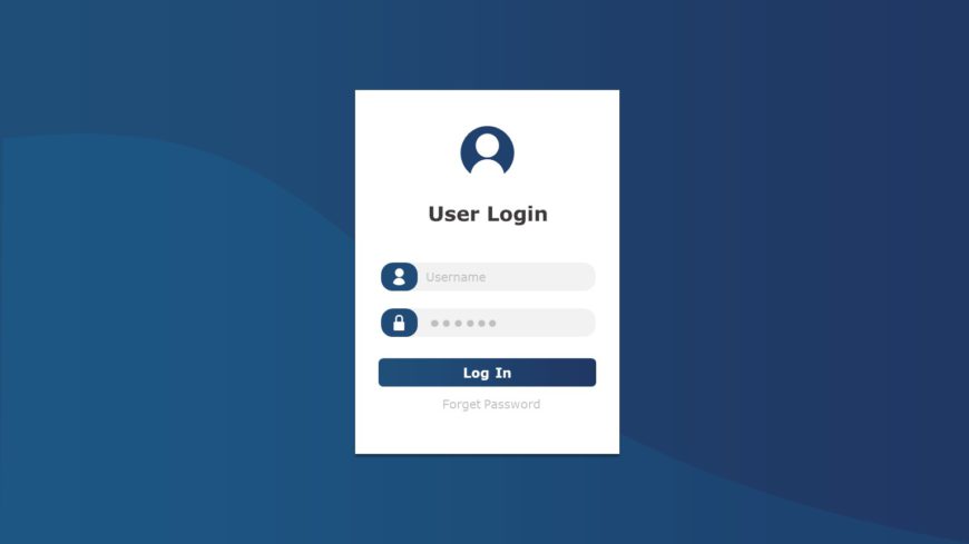 Log In 07 PowerPoint Template