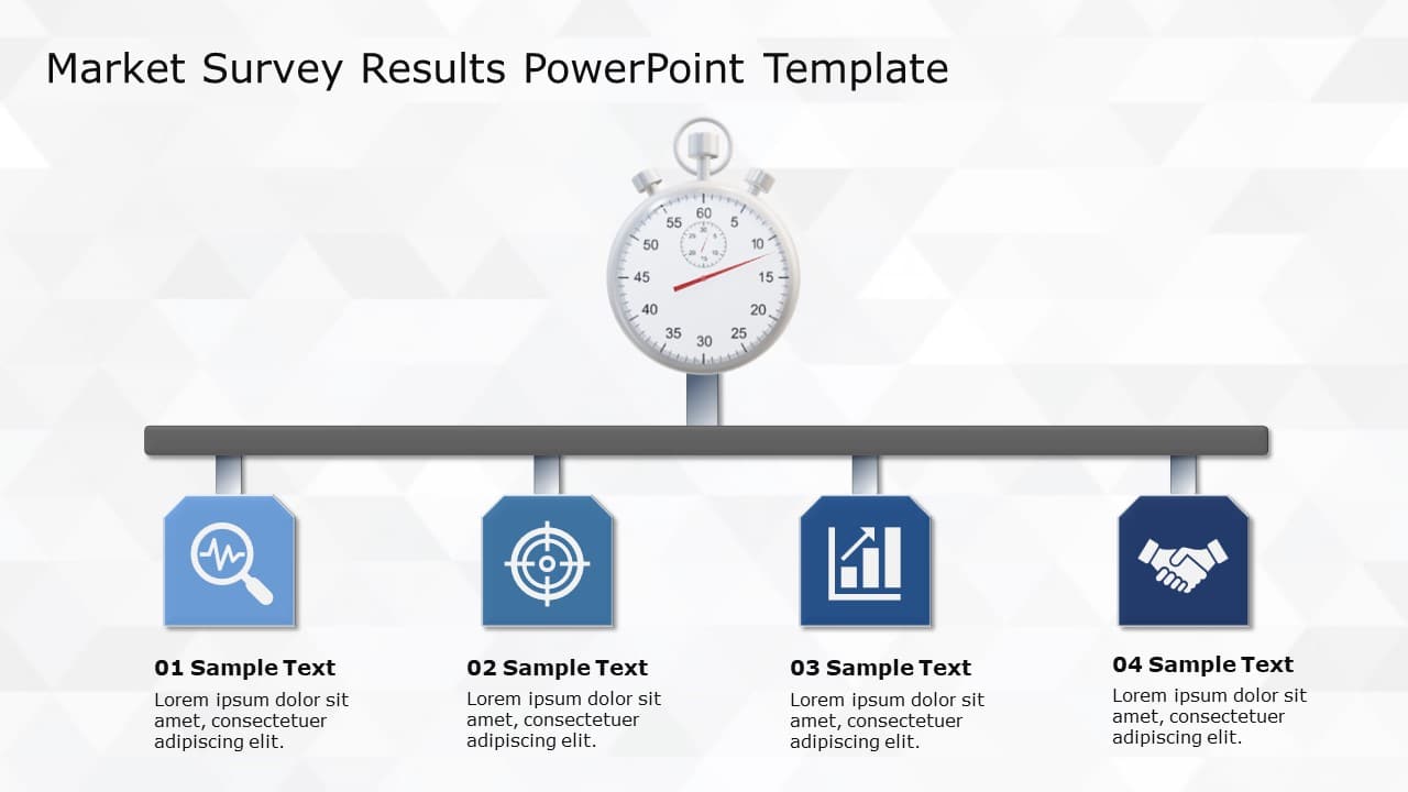 Market Survey Results PowerPoint Template & Google Slides Theme