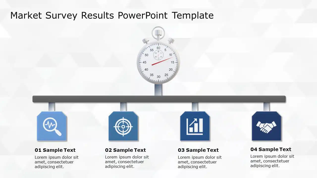 Market Survey Results PowerPoint Template & Google Slides Theme