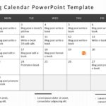 Marketing Calendar PowerPoint Template 01 & Google Slides Theme