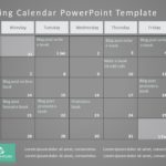 Marketing Calendar 07 PowerPoint Template & Google Slides Theme