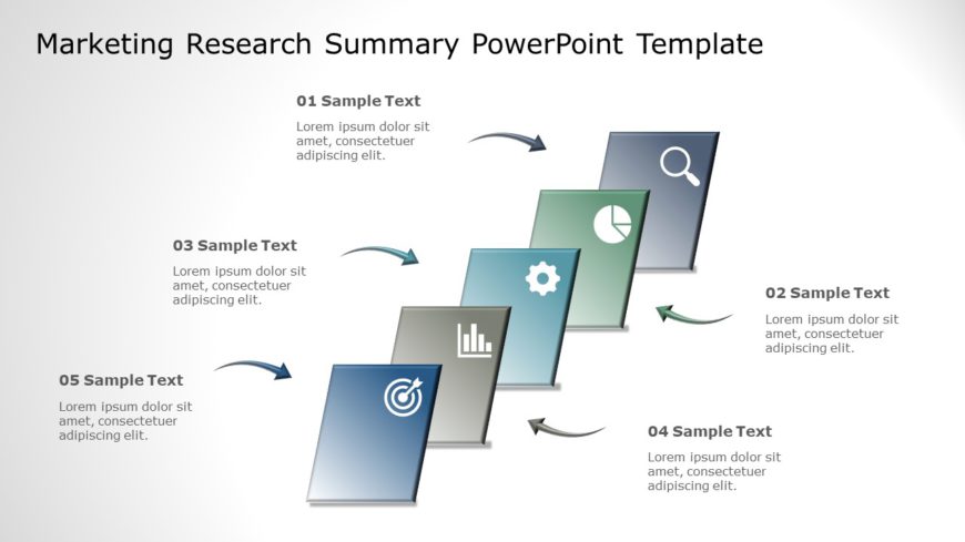 Marketing Research Summary PowerPoint Template