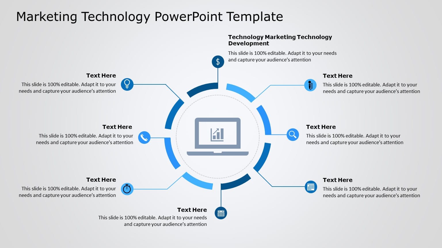 Marketing Technology 01 PowerPoint Template & Google Slides Theme