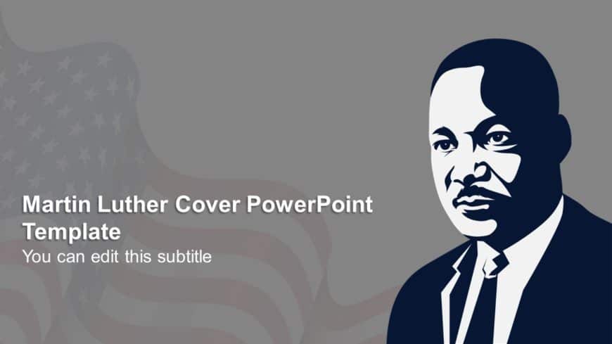 Martin Luther Cover PowerPoint Template