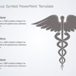 Medical Caduceus Symbol 01 PowerPoint Template & Google Slides Theme