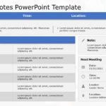Meeting Notes 01 PowerPoint Template & Google Slides Theme