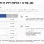 Meeting Notes 06 PowerPoint Template & Google Slides Theme