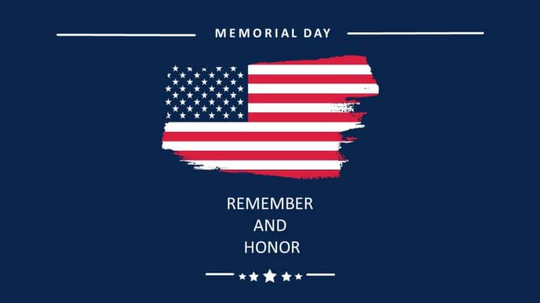 Memorial Day 06 PowerPoint Template & Google Slides Theme