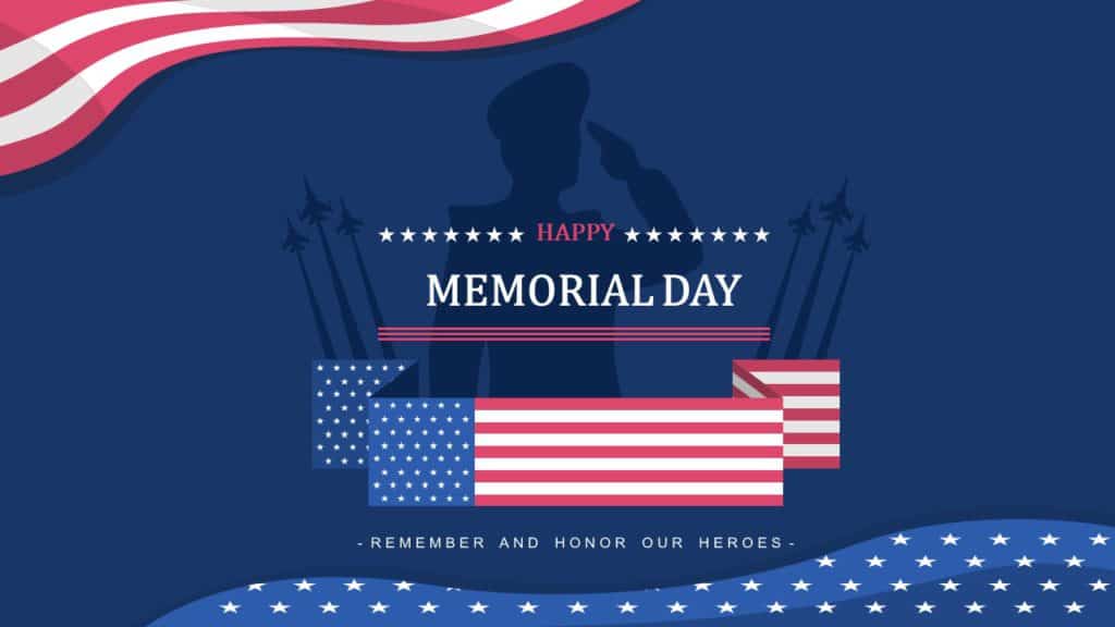 Editable Memorial Day Templates For PowerPoint | SlideUpLift