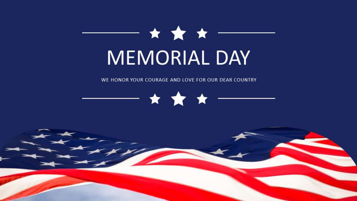 Editable Memorial Day Templates For PowerPoint | SlideUpLift