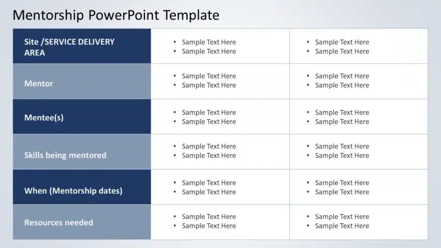 Mentorship 02 PowerPoint Template