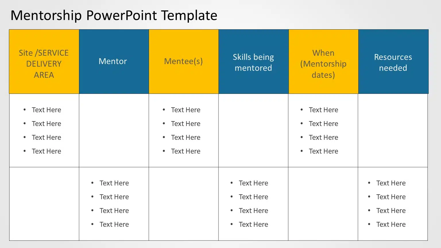 Mentorship 08 PowerPoint Template & Google Slides Theme