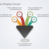 Split Arrows 01 PowerPoint Template | SlideUpLift