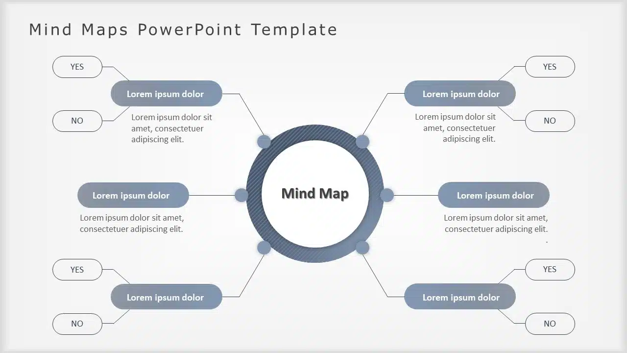 Mind Maps 03 PowerPoint Template & Google Slides Theme