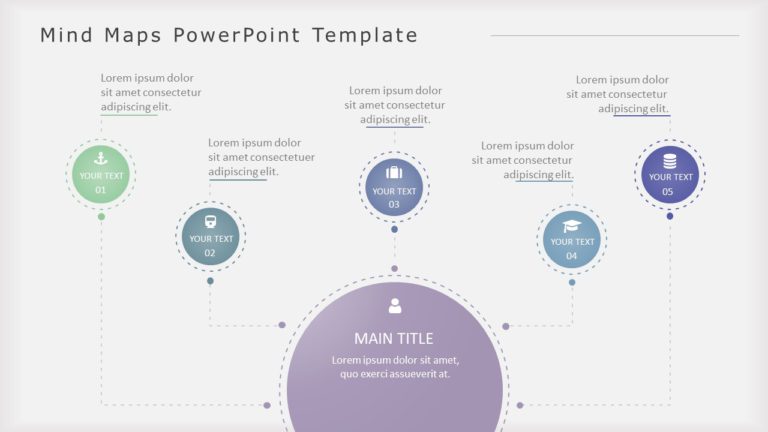 Mind Maps 04 PowerPoint Template & Google Slides Theme