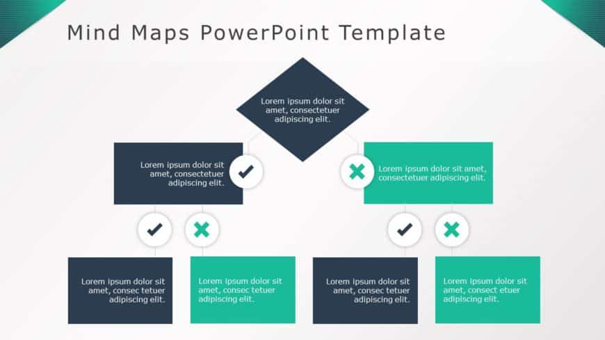 Mind Maps 12 PowerPoint Template