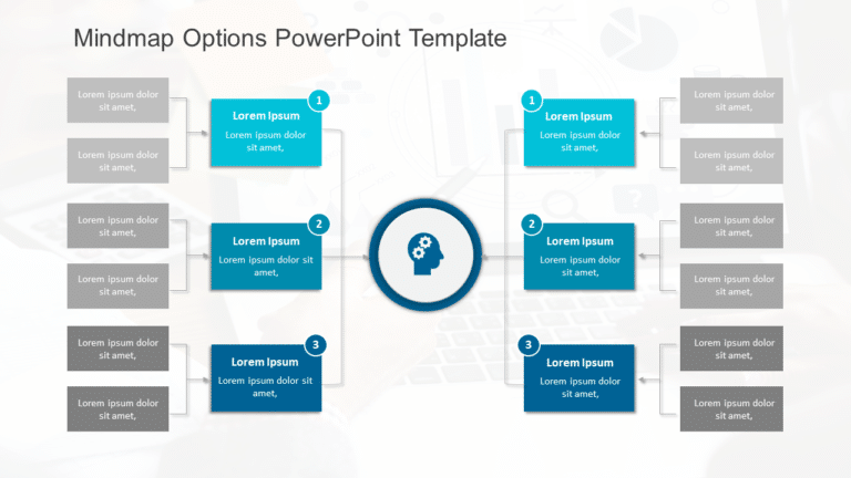 Mindmap Options PowerPoint Template & Google Slides Theme