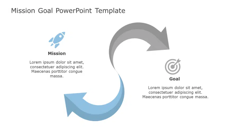 Mission Goal 78 PowerPoint Template