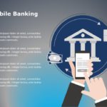 Mobile Banking Highlights PowerPoint Template & Google Slides Theme