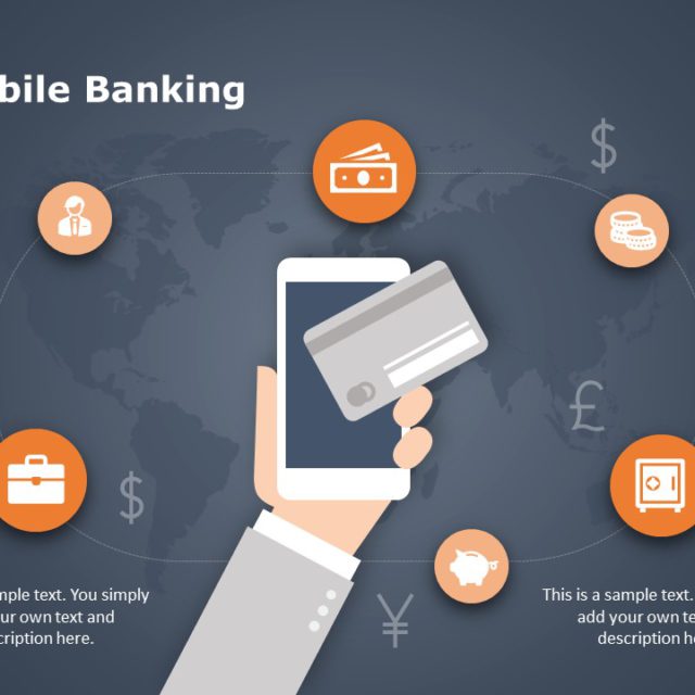 Mobile Banking System Powerpoint Template Mobile Banking System Powerpoint Template